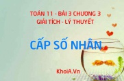Cấp số nhân là gì? Công thức tính tổng cấp số nhân và công...